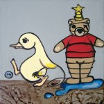 Natale in famiglia- 20x20- 2013